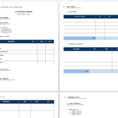 Free Startup Plan, Budget & Cost Templates | Smartsheet And Start Up Business Expense Template