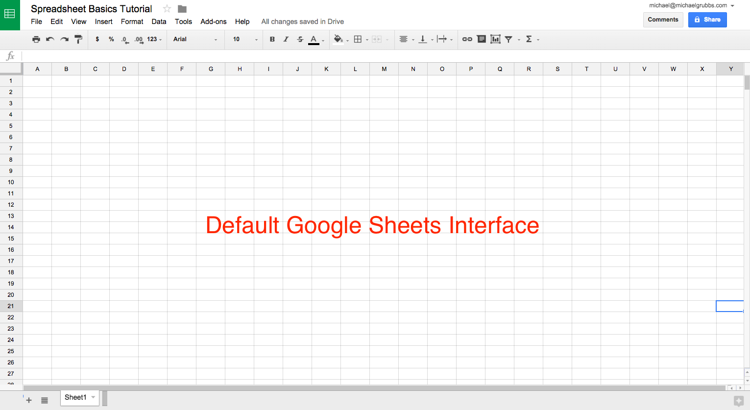 Google Sheets 101: The Beginner's Guide To Online Spreadsheets - The And Make A Spreadsheet