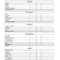 Home Budget Spreadsheet Ideas Best Free Printable Monthly Bud With Home Budget Spreadsheet Free
