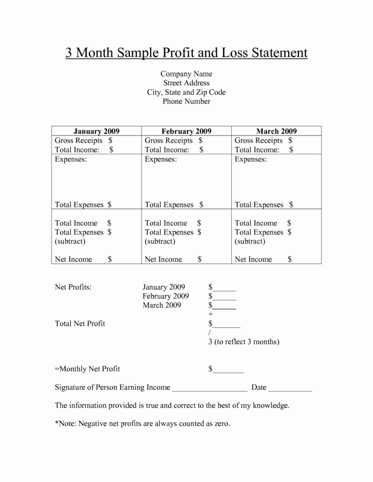 Home Business Accounting Spreadsheet New Free Printable Profit And Intended For Free Business Accounting Forms