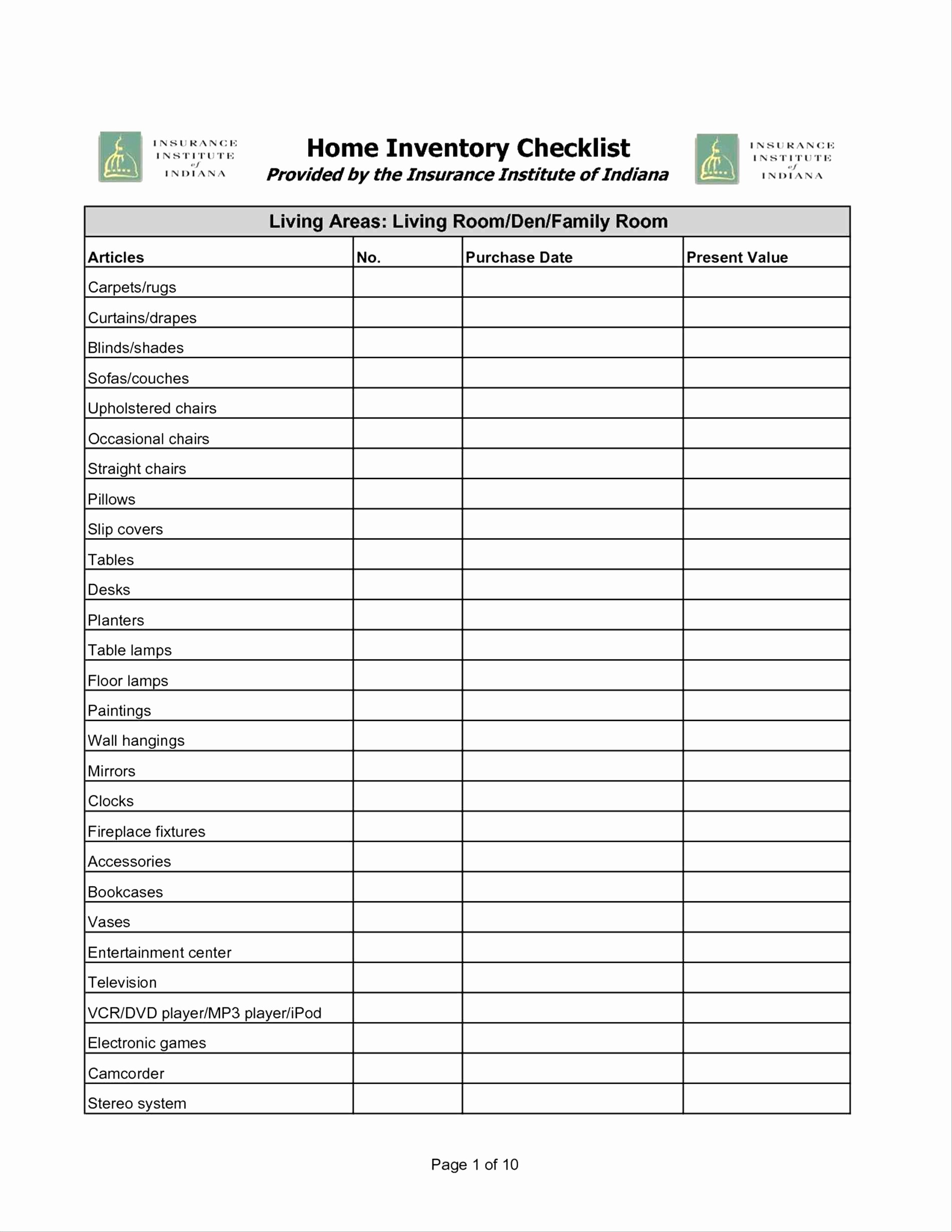 Home Inventory List Template Excel Bar Inventory Sheet Fresh It Within Bar Inventory List Template