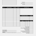 Hoover Receipts | Free Printable Service Invoice Template – Pdf With Job Invoice Template