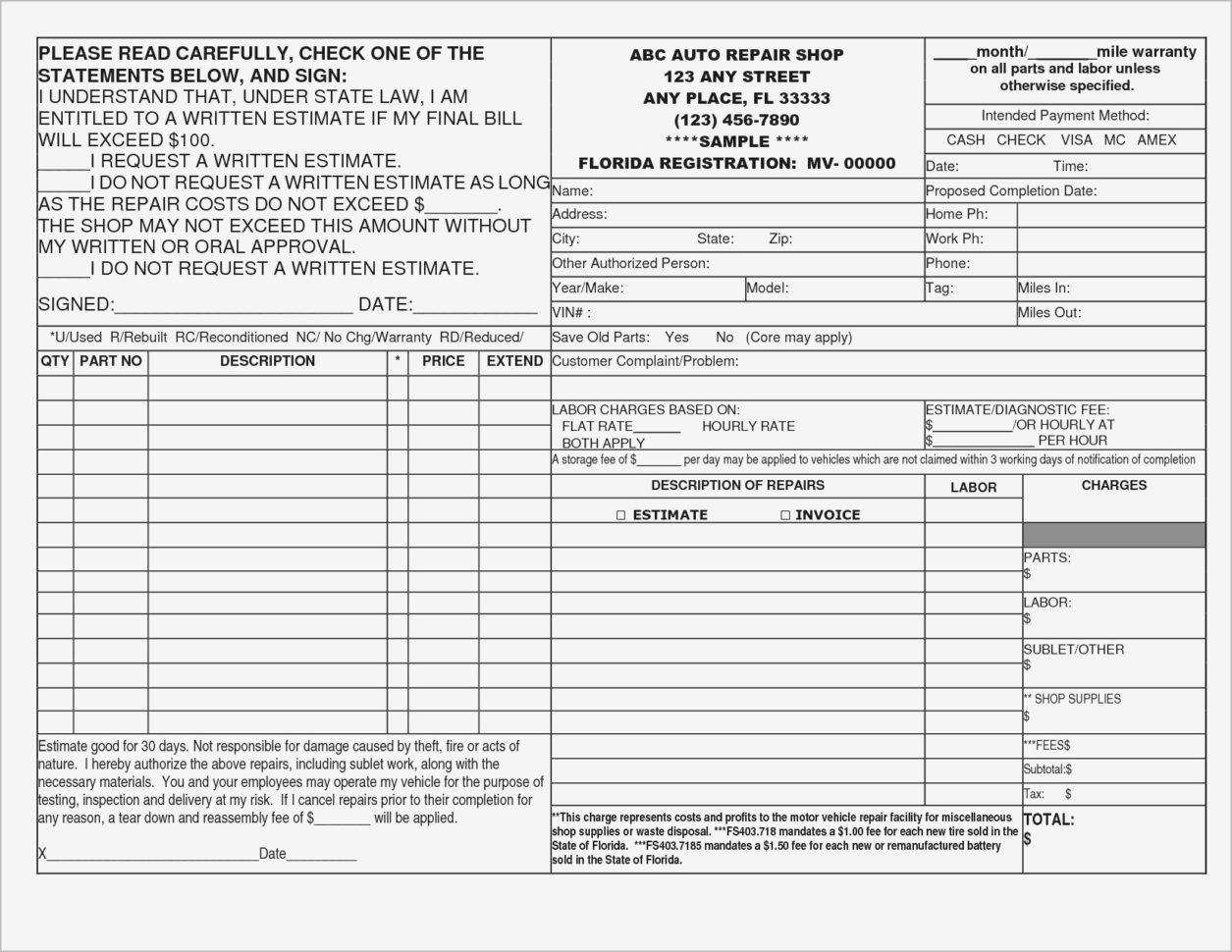 Hourly Invoice Template Word | Templaterecords With Hourly Invoice Template