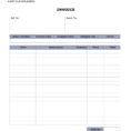 Hours Invoice Template Microsoft Word | Invoice Template And Invoice Template Microsoft Word