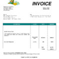 House Cleaning Invoice Example Invoice Template For Cleaning Within House Cleaning Service Invoice