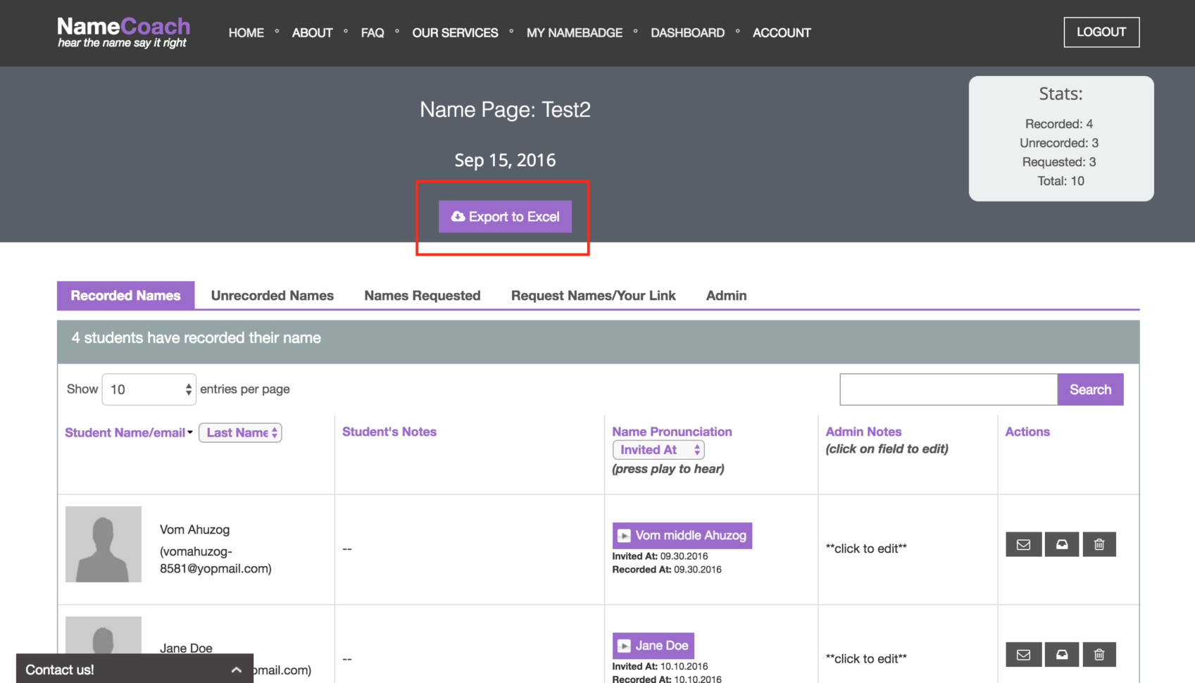 How Do I Export My Data To An Excel Spreadsheet? – Namecoach Intended For How Do You Do A Spreadsheet