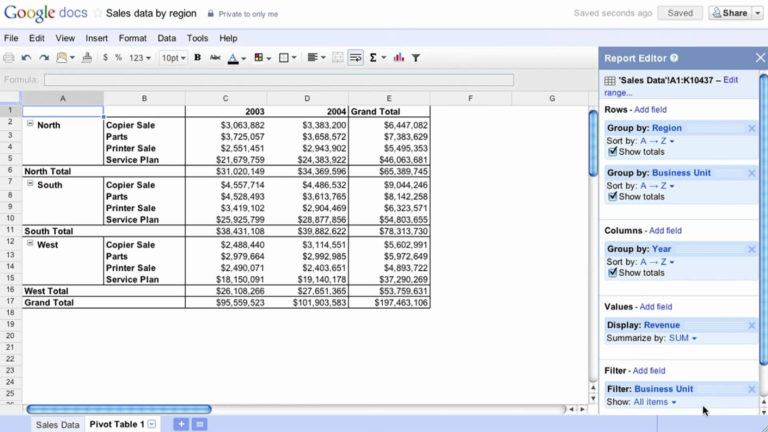 how do you make a spreadsheet