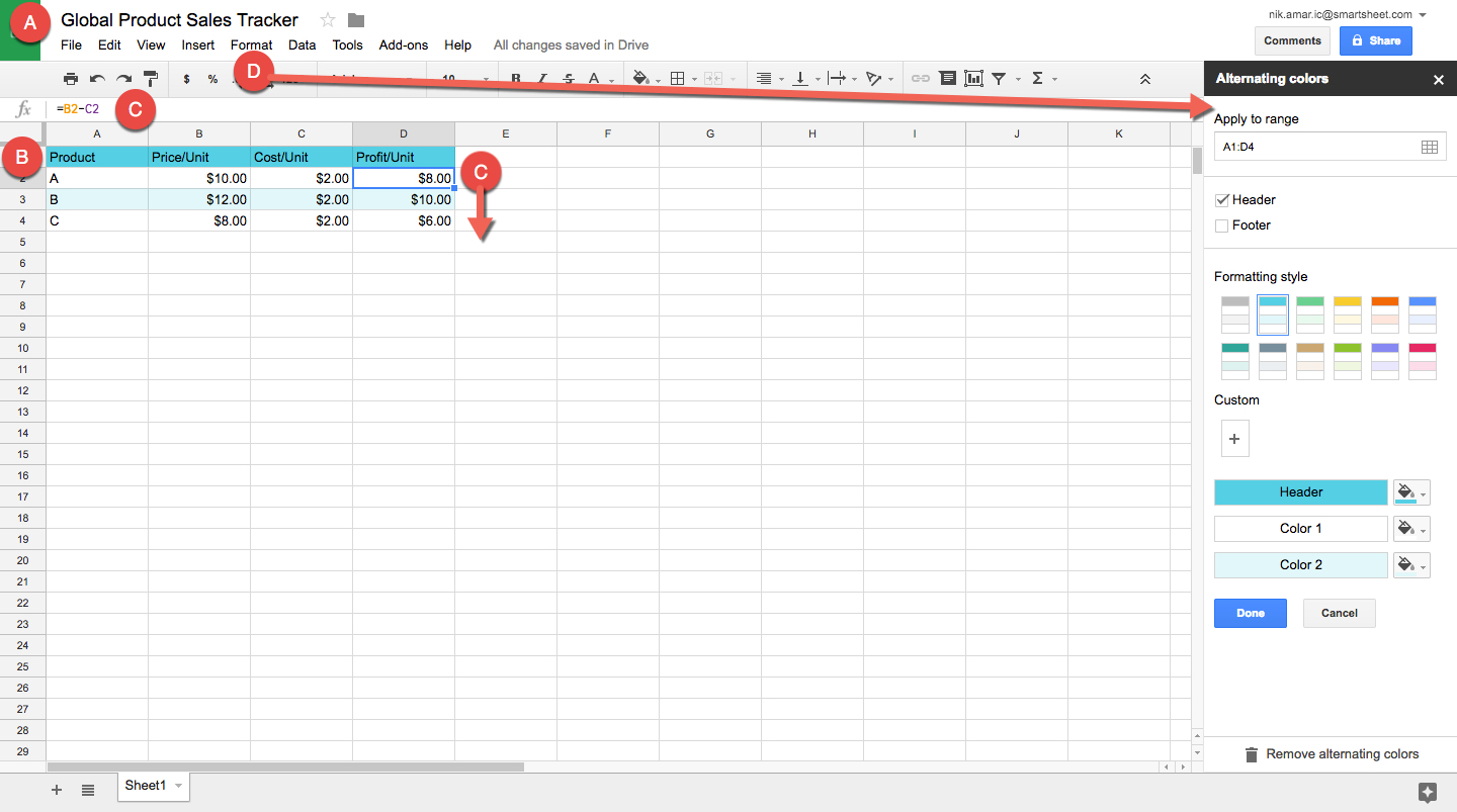 How To Make A Spreadsheet In Excel, Word, And Google Sheets | Smartsheet With Create A Spreadsheet