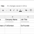 How To Scan Business Cards Into A Spreadsheet To Spreadsheets For Business