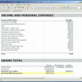 Income Statement Template Xls Smallusiness And Expenses Spreadsheet To Income Statement Template For Small Business