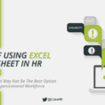 Intervention Time – Coming To Terms With Cons Of Excel Spreadsheets With Hr Spreadsheets