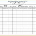 Inventory Control Sheets Free Download | Worksheet &amp; Spreadsheet 2018 in Tool Inventory Spreadsheet