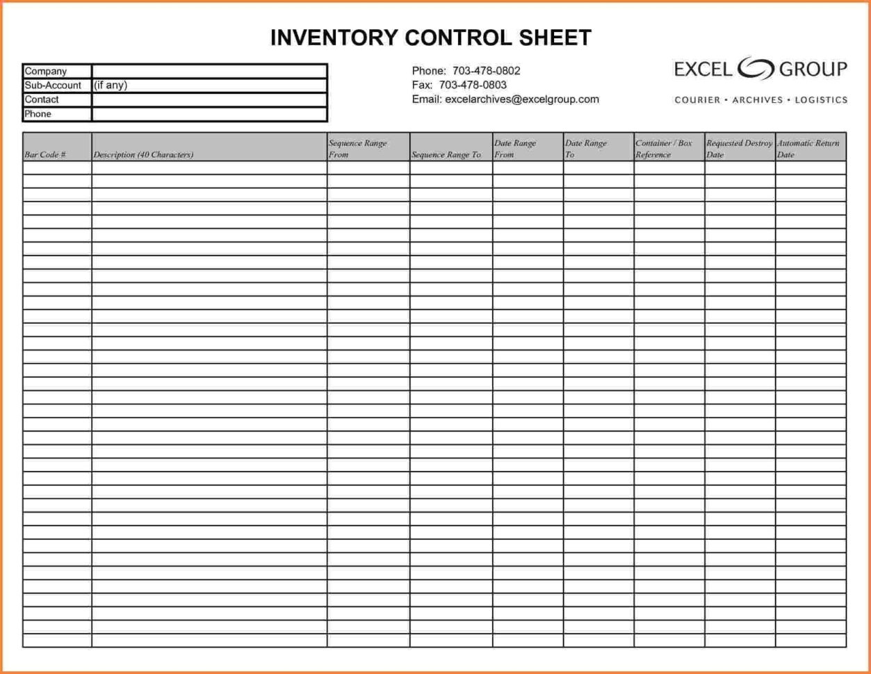 Inventory List Template Pdf And Free Printable Blank Inventory With To Inventory Control Form Template Inventory List Template Pdf And Free Printable Blank Inventory With To Inventory Control Form Template