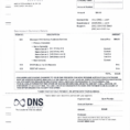 Invoice Letter From Dns Services (Or Another Company) For The Intended For Domain Name Invoice
