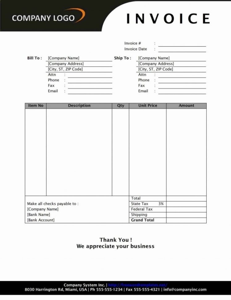 Invoice Template Open Office | Invoice Template And Invoice Template Open Office