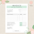 Invoice Template Photography Invoice Business Invoice | Etsy Throughout Photography Invoice Template