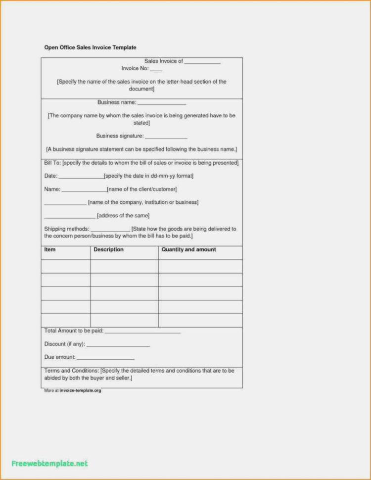 Is Open Office Invoice Template | Invoice And Resume Ideas With Open Office Invoice Templates