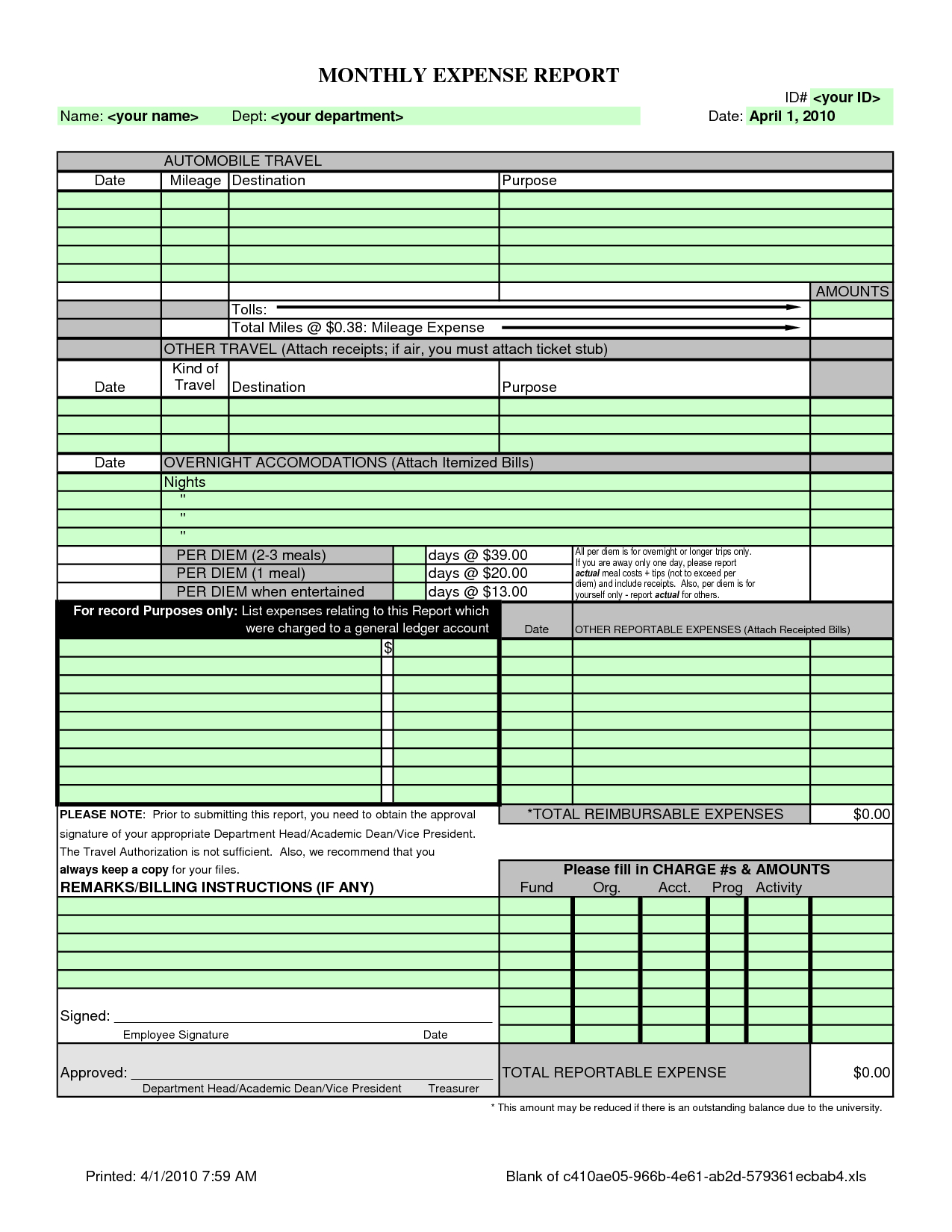 Itemized List Of Expenses Template - Durun.ugrasgrup within Business Expenses List Template