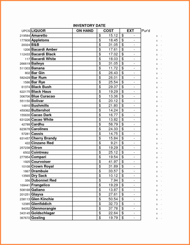 Liquor Inventory Template New Liquor Inventory Template Best Free Inside Free Inventory Spreadsheet Liquor Inventory Template New Liquor Inventory Template Best Free Inside Free Inventory Spreadsheet