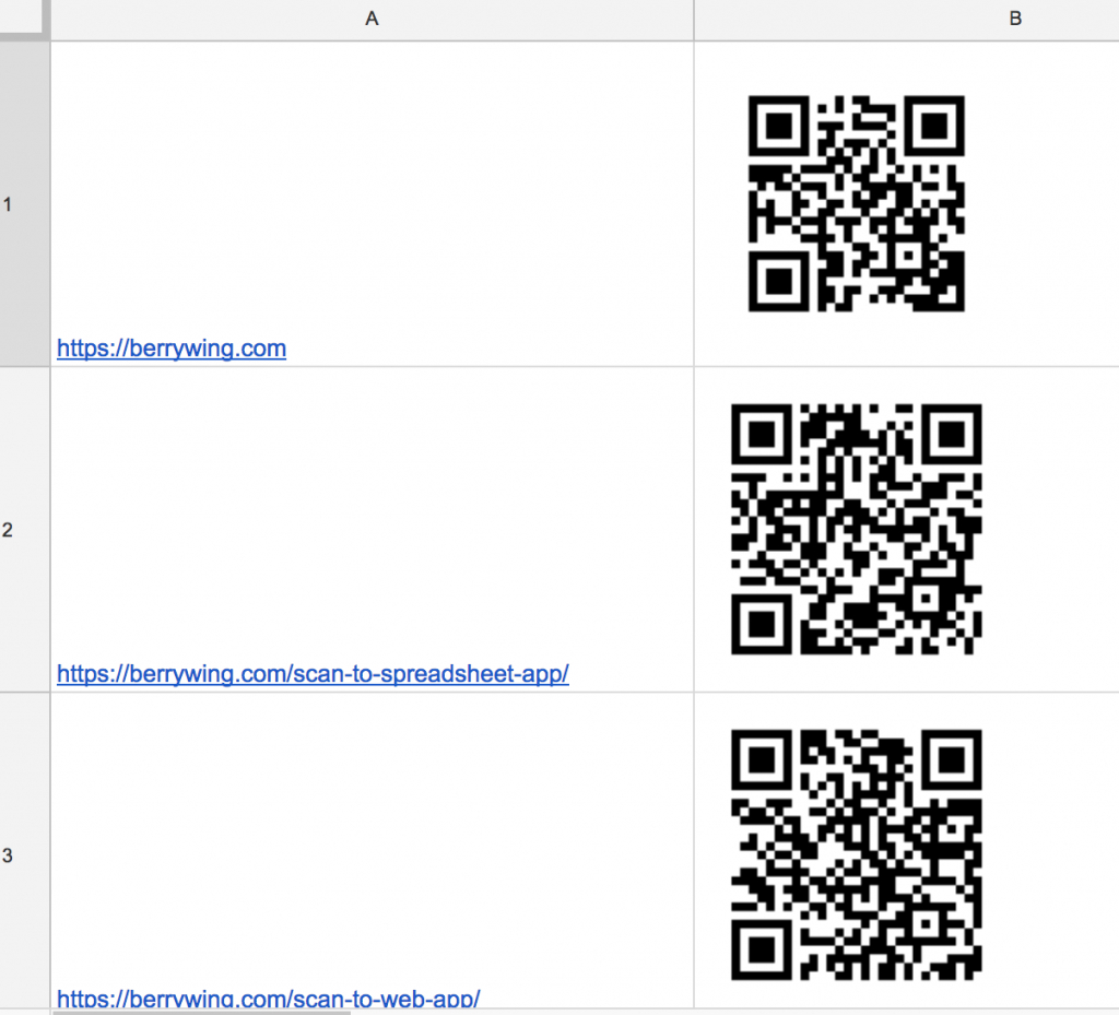 Make Your Own Qr Code Or Barcode Generator | Business Data with Scan To Spreadsheet