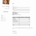 Makeup Invoice Template New Artist Invoice Template Elegant Makeup To Artist Invoice Samples