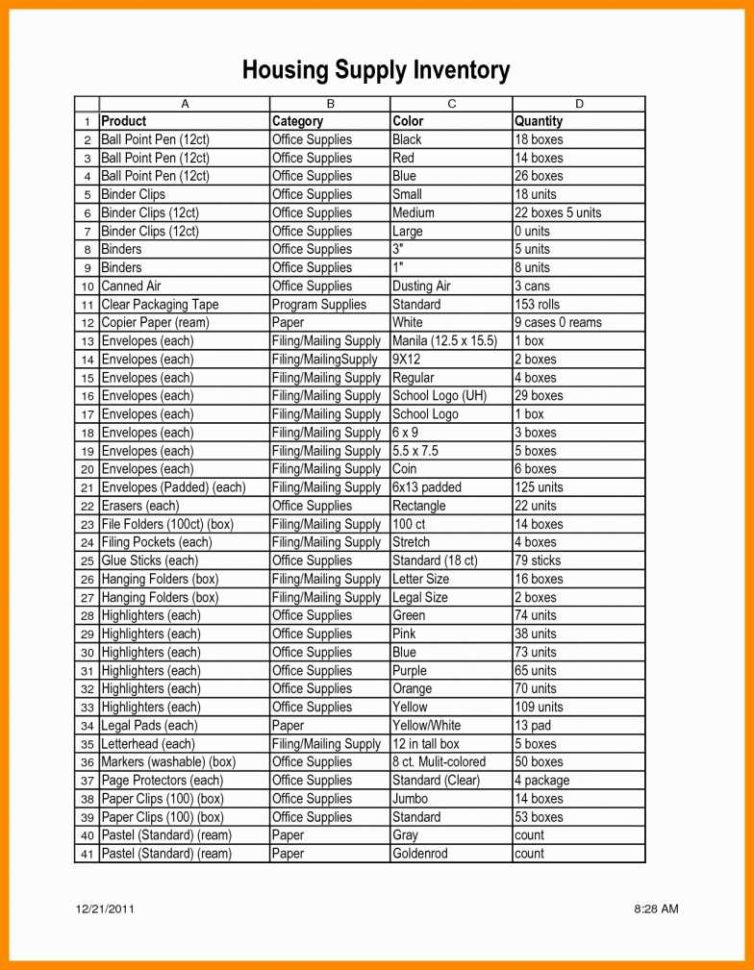 Medical Supply Inventory Template Best Of Medical Supply Inventory And Supply Inventory 9214