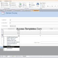 Microsoft Access Invoice Order Management Database Templates To Inventory Management Template Access 2007