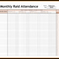 Monthly Attendance Sheet With Time In Excel Free Download Periodic And Employee Attendance Tracking Spreadsheet