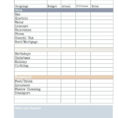 Monthly Bills Spreadsheet Templates Personal Budget Excel Examples Intended For Bills Spreadsheet Template