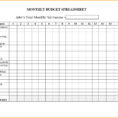 Monthly Business Expense Template Inspirational In E And Expenses Within Monthly Expenses Spreadsheet For Small Business