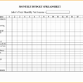 Monthly Household Budget Worksheet India Refrence Business Monthly Inside Business Budget Worksheet