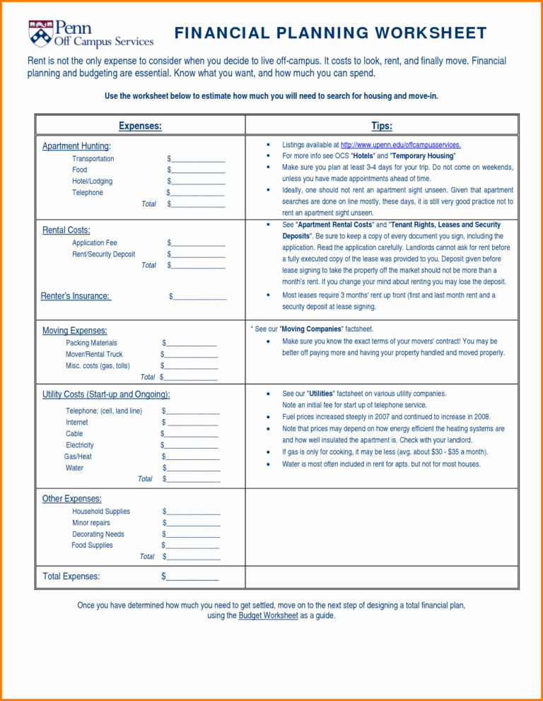 Monthly Retirement Planning Worksheet Answers Dave Ramsey Fresh