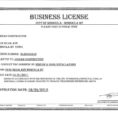 Nj Business Registration Certificate Fresh 29 Of Sample Business within Business License Samples