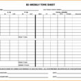 Of Blank Bi Weekly Timesheet Template Biweekly Time Sheet With Sick Intended For Biweekly Payroll Timesheet Template