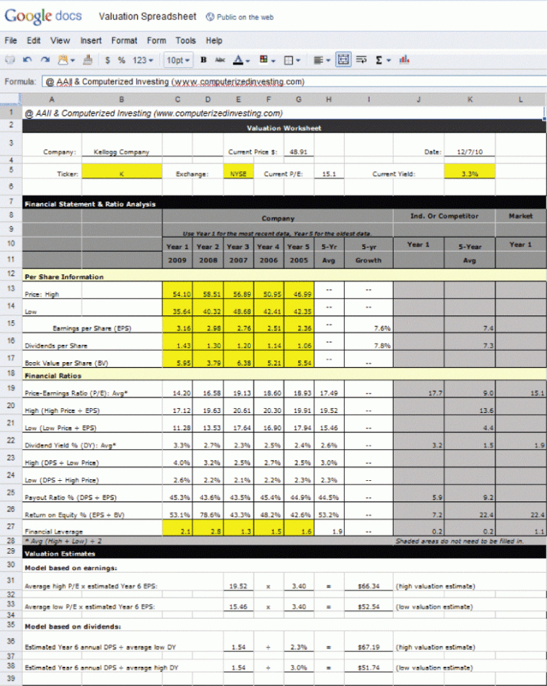 Online Spreadsheet Programs Intended For Online Spreadsheet Software