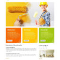 Painting Company Website Template #29111 Throughout Company Templates