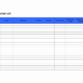 Personal Property Inventory List Template Excel Stock Control Inside Inventory Management Template Free