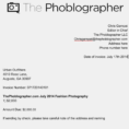 Photography Invoice Template Will | Invoice And Resume Ideas Throughout Photography Invoice Template