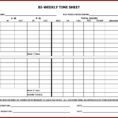 Printable Employee Time Sheet   Durun.ugrasgrup Throughout Biweekly Payroll Timesheet Template