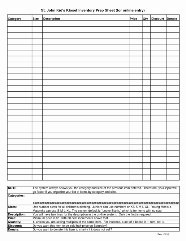 Bar Inventory Form — db-excel.com