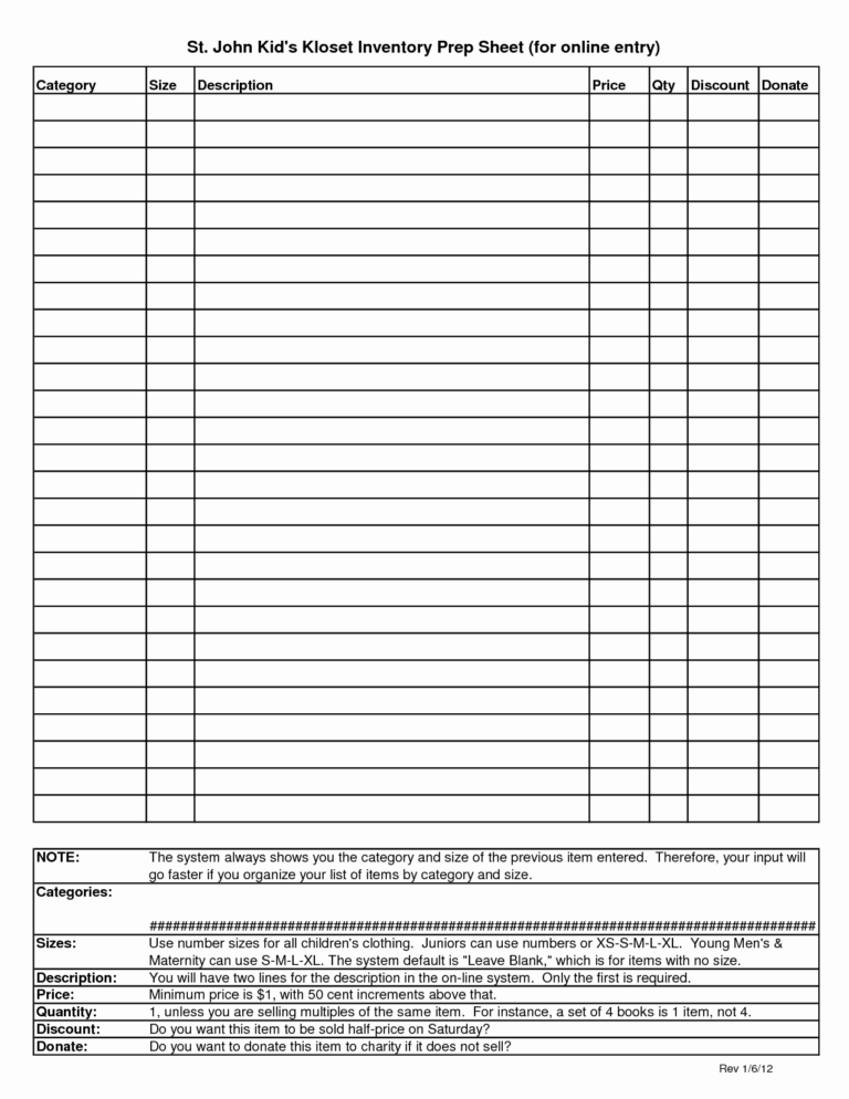 Bar Inventory Form — Db-excel.com