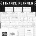 Printable Monthly Budget Planner Template Monthly Bill Planner And Monthly Financial Planning
