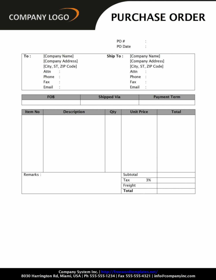 Product Inventory Sheet Template Purchase Order Form Templates For Within Purchase Order Spreadsheet