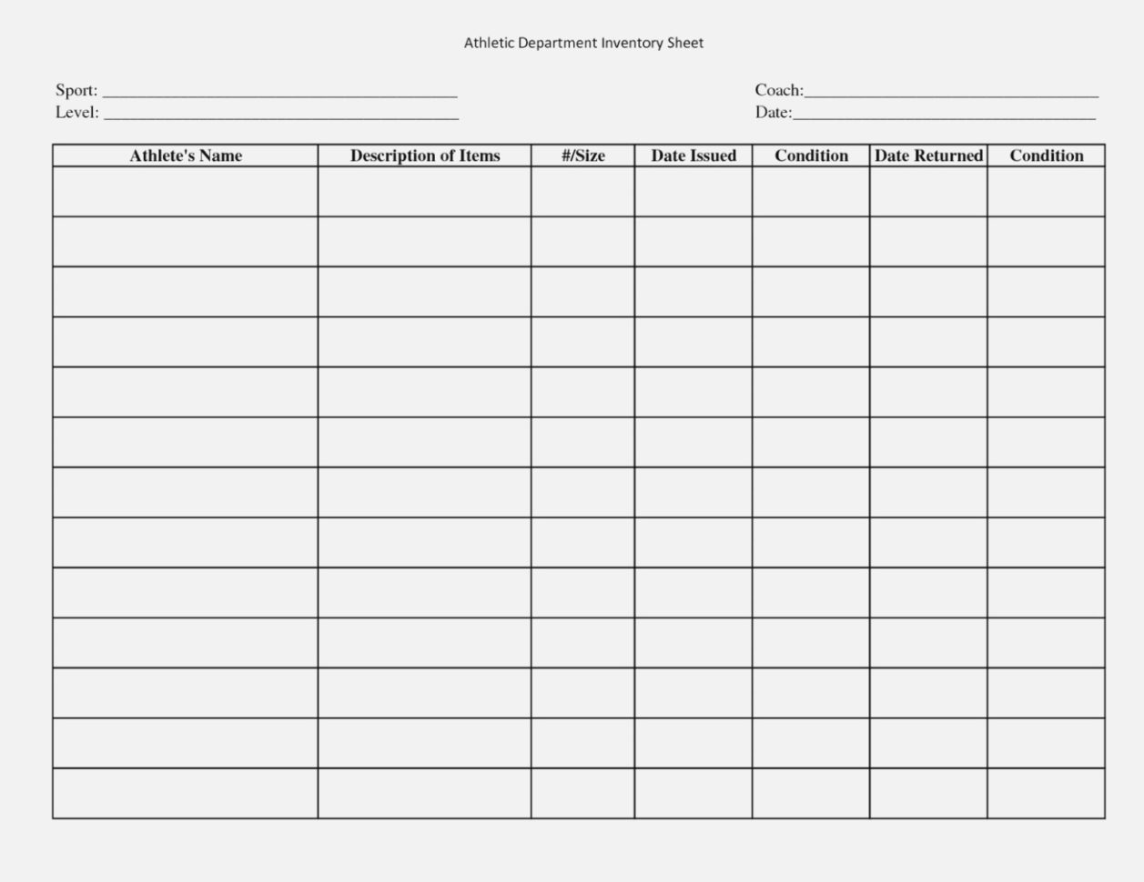 Product Inventory Spreadsheet — db-excel.com