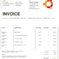 Professional Invoice Template Design | Invoice Ninja Within Professional Invoice Template