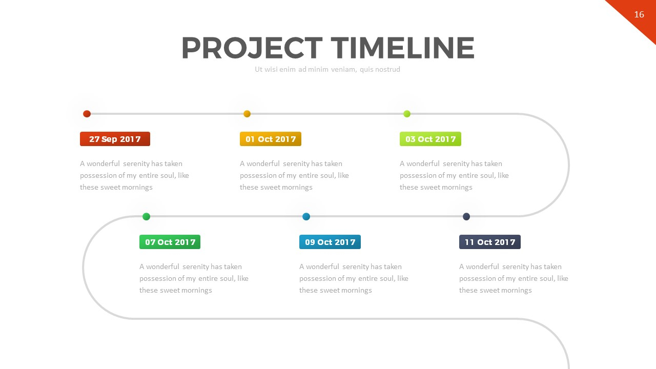 Project Timeline Powerpoint Templaterrgraph | Graphicriver And Project Timeline Templates