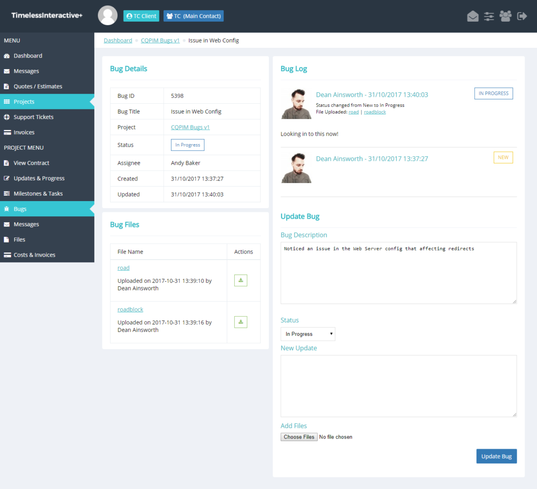 Projectopia Wp Project Management   Bug Tracker Add Onprojectopia With Project Management Bug Tracker