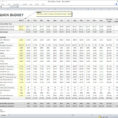Quick Budget Excel Spreadsheet Template To Budgeting Tool Excel