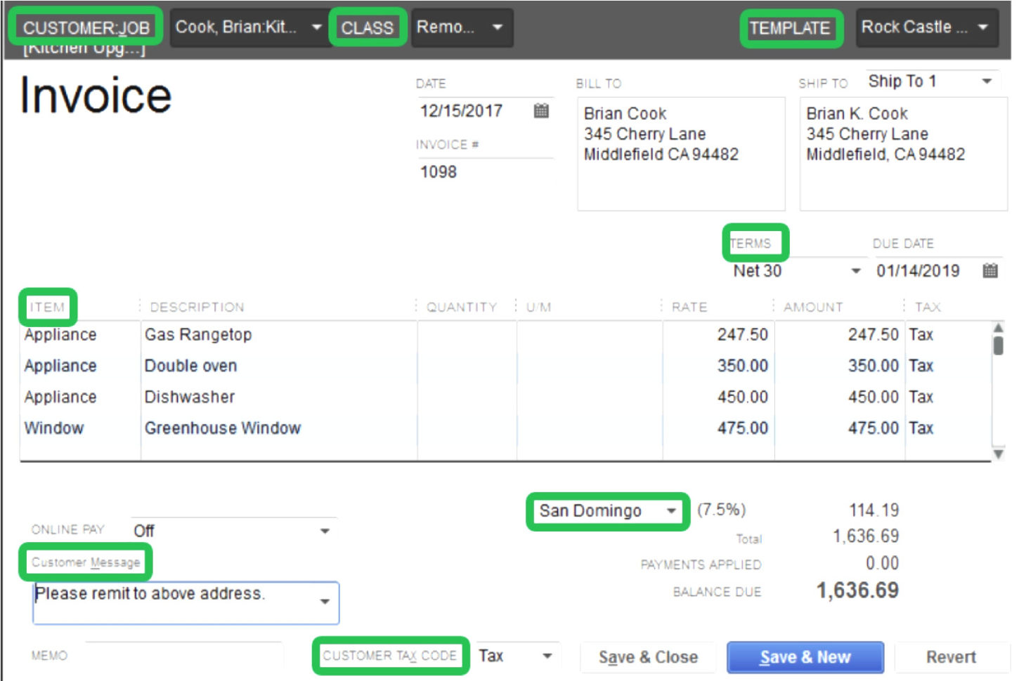 Quickbooks Invoice Template Excel 13   Colorium Laboratorium With Quickbooks Invoice Templates