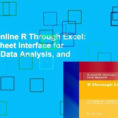 Reading Online R Through Excel: A Spreadsheet Interface For Within Data Analysis Spreadsheet